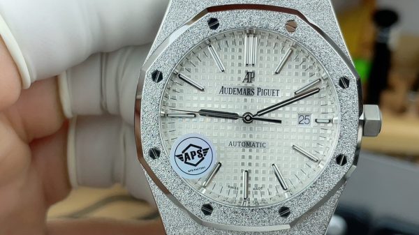 APS Factory Audemars Piguet Royal Oak Frosted 15410 Sliver - 图片 2