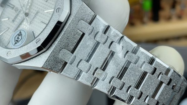 APS Factory Audemars Piguet Royal Oak Frosted 15410 Sliver - 图片 5