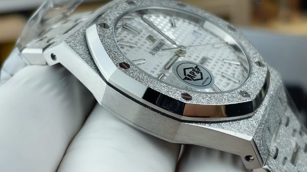 APS Factory Audemars Piguet Royal Oak Frosted 15454BC.GG.1259BC.01 - 图片 4