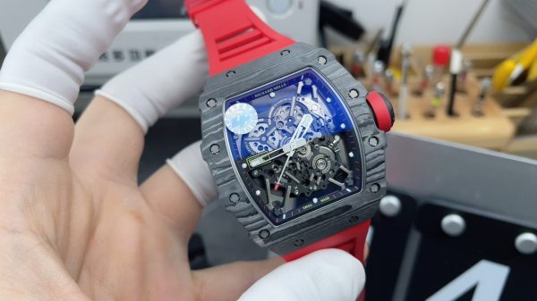 ZF Factory Richard Mille RM35-02 V3 Red Rubber Strap