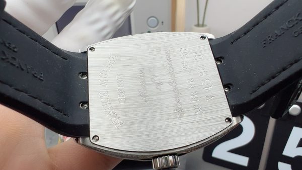 ABF Factory Franck Muller Vanguard V45 44mm Steel&Diamond Rubber Strap Black Dial - 图片 7