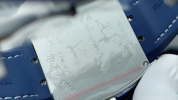 ABF Factory Franck Muller Vanguard V45 44mm Steel&Diamond Rubber Strap Blue Dial - 图片 6