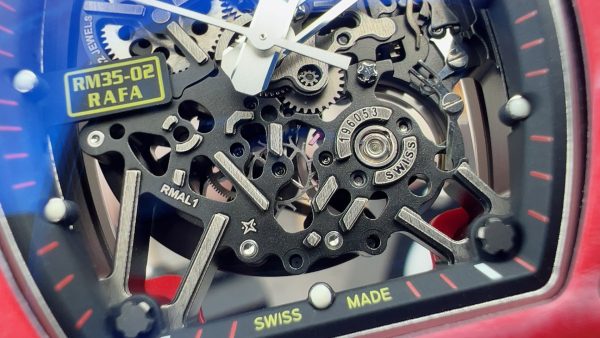 ZF Factory Richard Mille RM35-02 Red Carbon Fiber Case - 图片 3