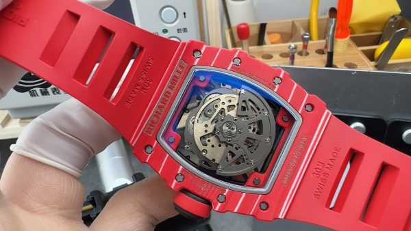 ZF Factory Richard Mille RM35-02 Red Carbon Fiber Case - 图片 7