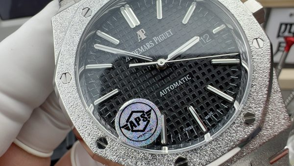 APS Factory Audemars Piguet Royal Oak Frosted 15410 Black - 图片 3